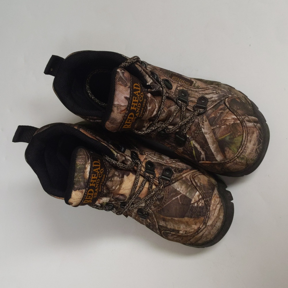Red Head Camo Boots!